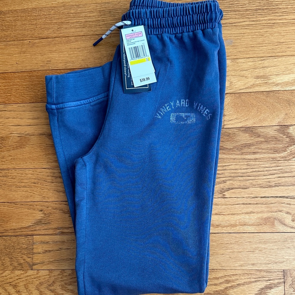 Vineyard Vines Kids Navy Joggers M (10/12)